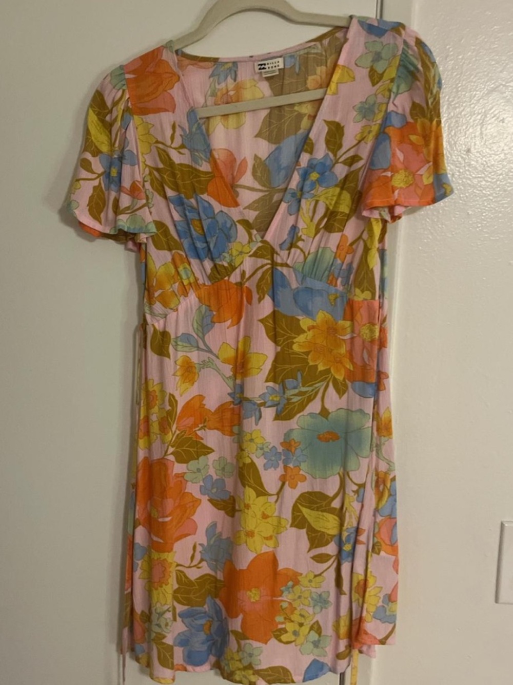 billabong floral sundress beachy
